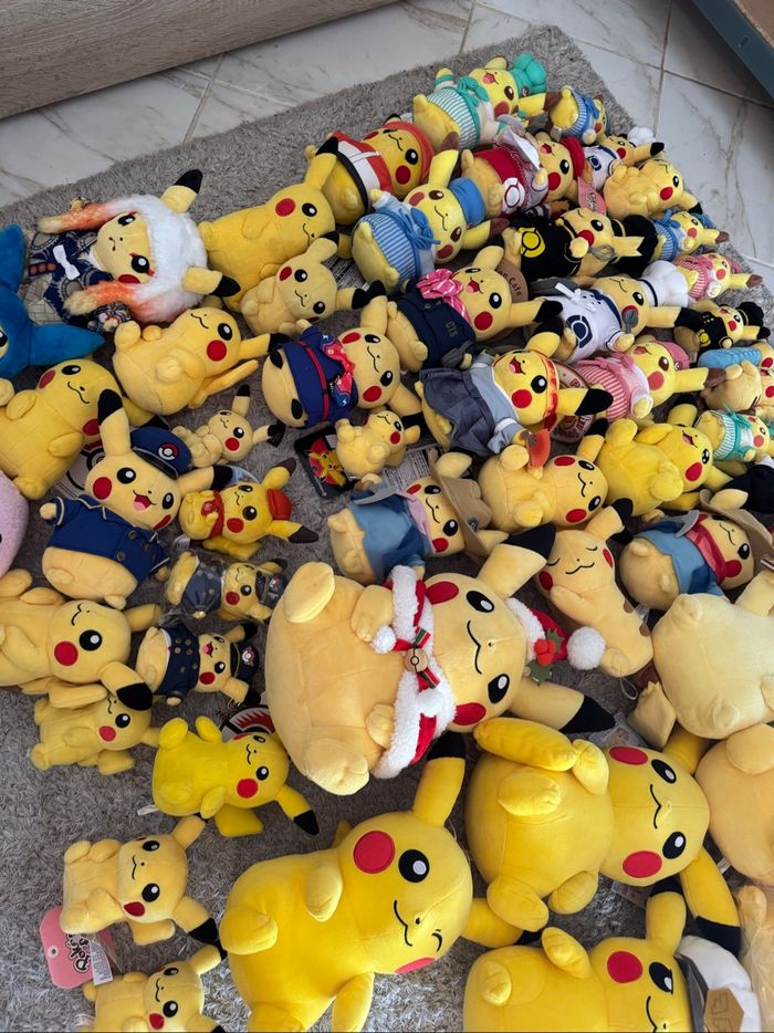 Peluche Pikachu rare Officiel Japon - photo numéro 7