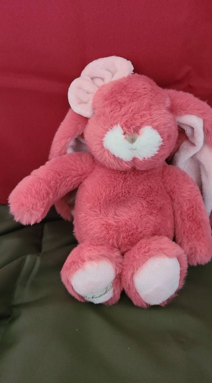 Bukowski Design AB Friendly Kanina : lapin en peluche rose tulipe - photo numéro 7