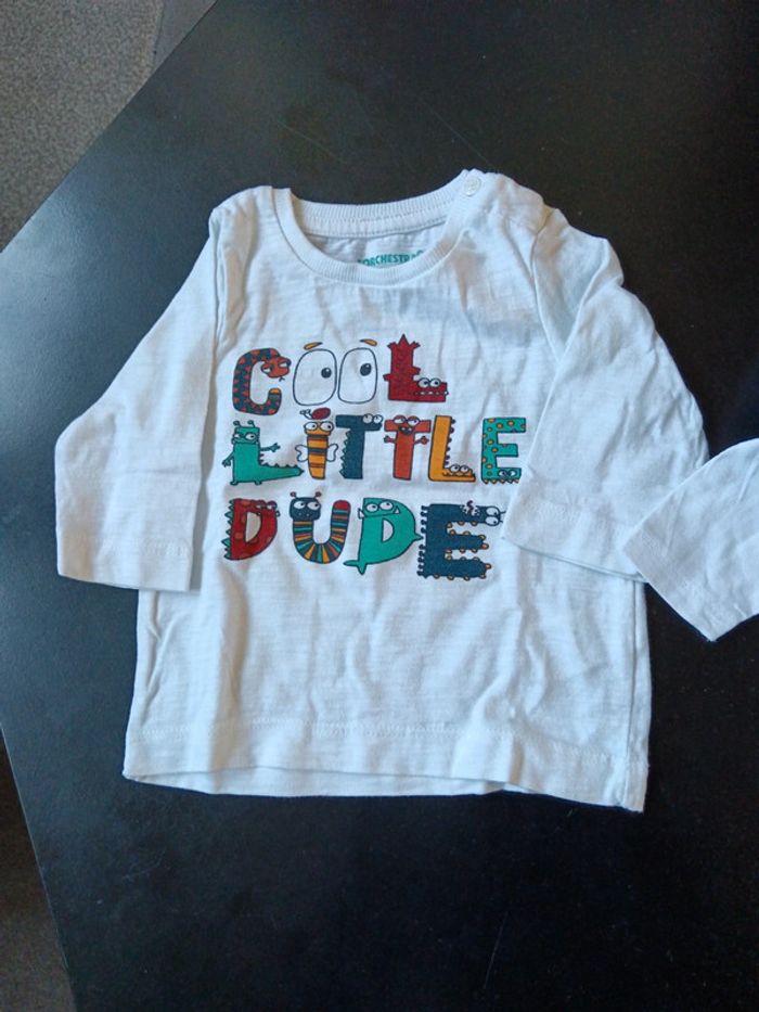 Lot de 3 tee shirt en 3 mois - photo numéro 2