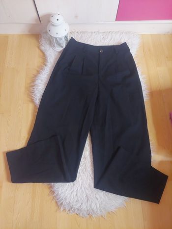 Pantalon habillé chic tailleur noir ado T.S TBE 🖤