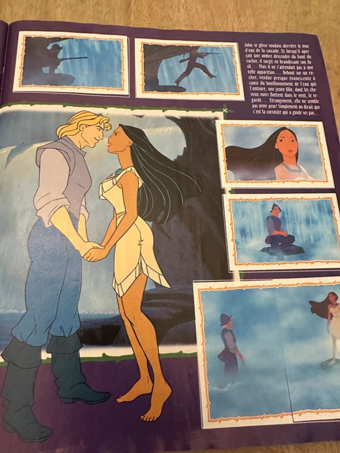 Walt Disney Pocahontas - Album Panini complet avec poster stickers livre autocollants - photo numéro 9