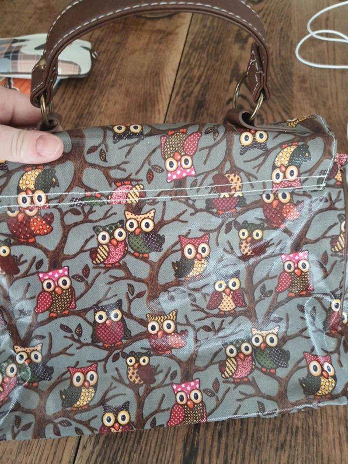 Jolie Sac à main gris/marron Mfhandbags neuf - photo numéro 17