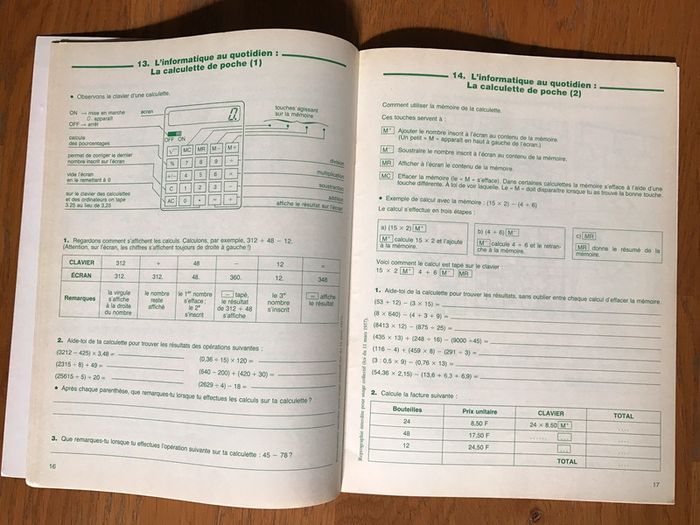 Pour Connaître les Sciences - Informatique CM1 CM2 - cahier de l’élève - photo numéro 3
