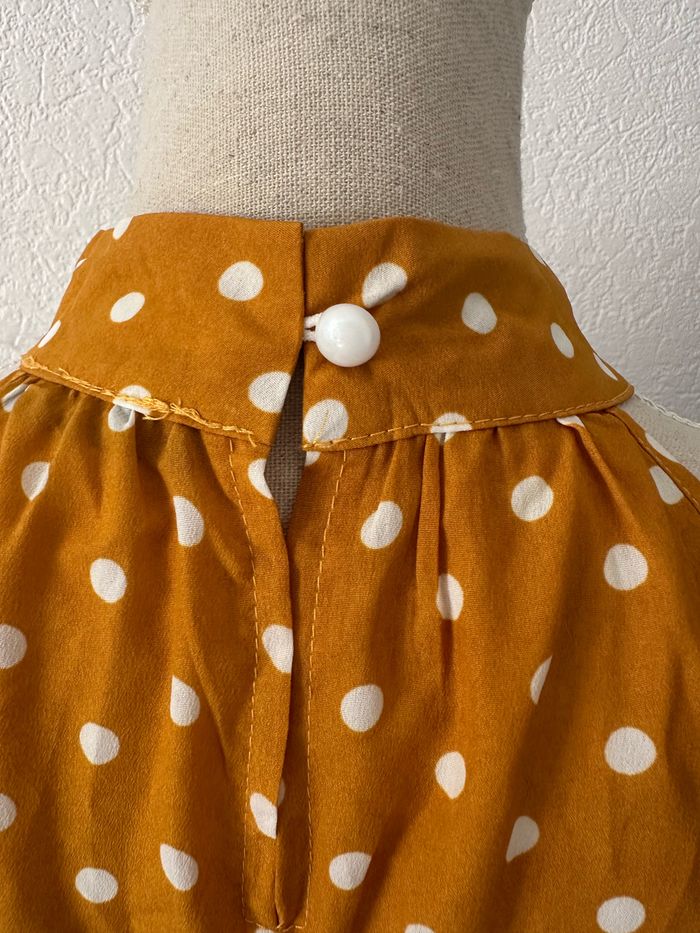 Robe jaune à pois T.34 Shein - photo numéro 7