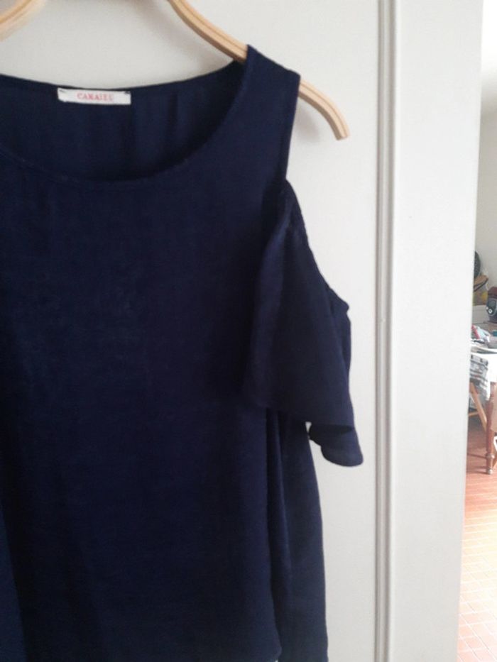 Blouse camaieu épaules dénudées - photo numéro 2