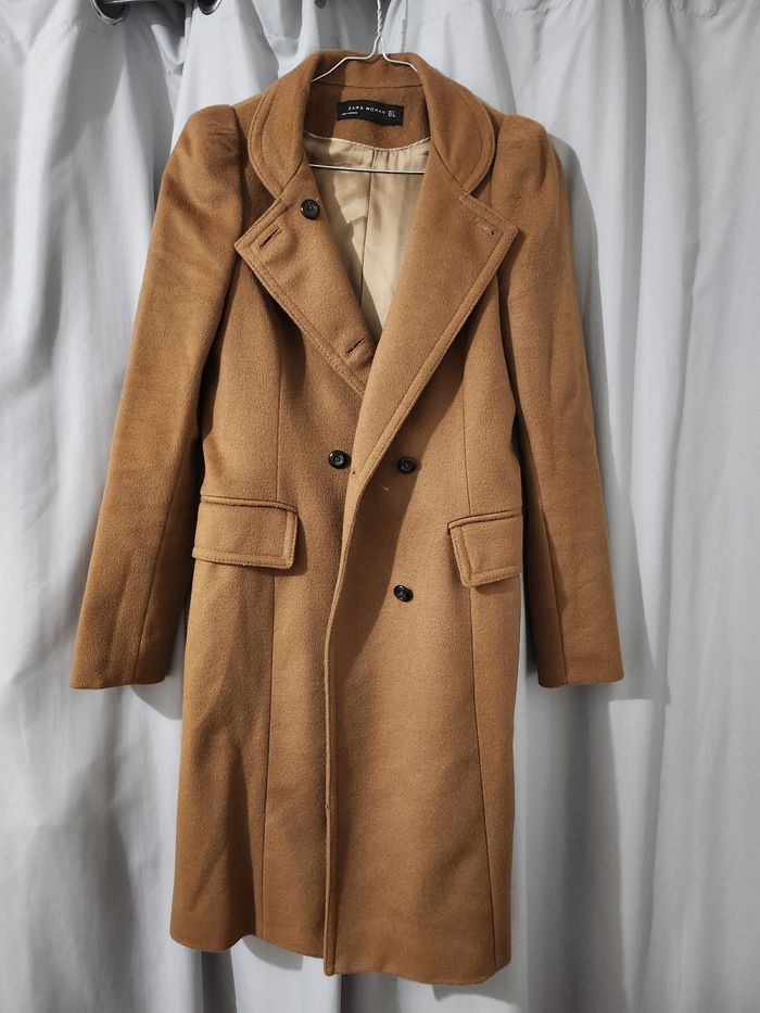 Manteau laine zara - photo numéro 3