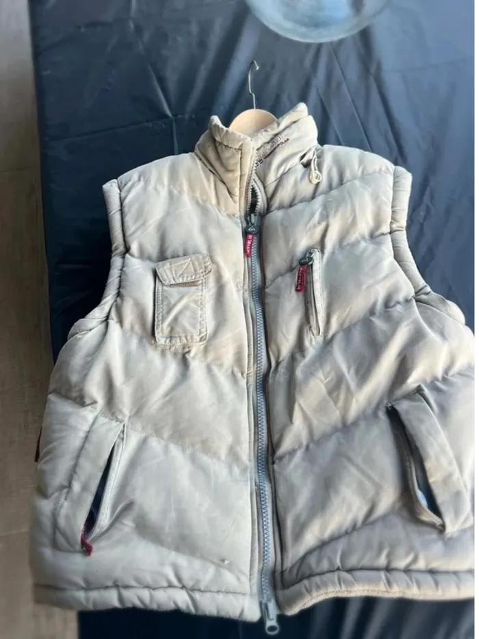 Veste vintage doudoune sans manches très stylé - Jackyblue thermicpolar - taille S - photo numéro 7