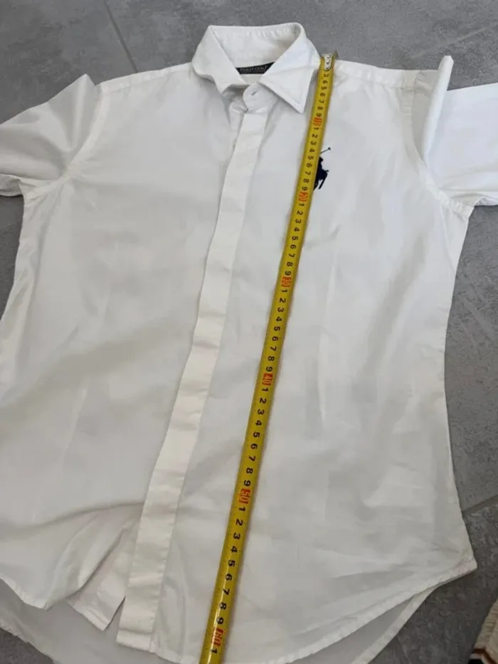 Chemise Polo Golf Ralph Lauren femme blanche taille S super état - photo numéro 8