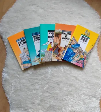 Lot de 5 livres collection Cascade