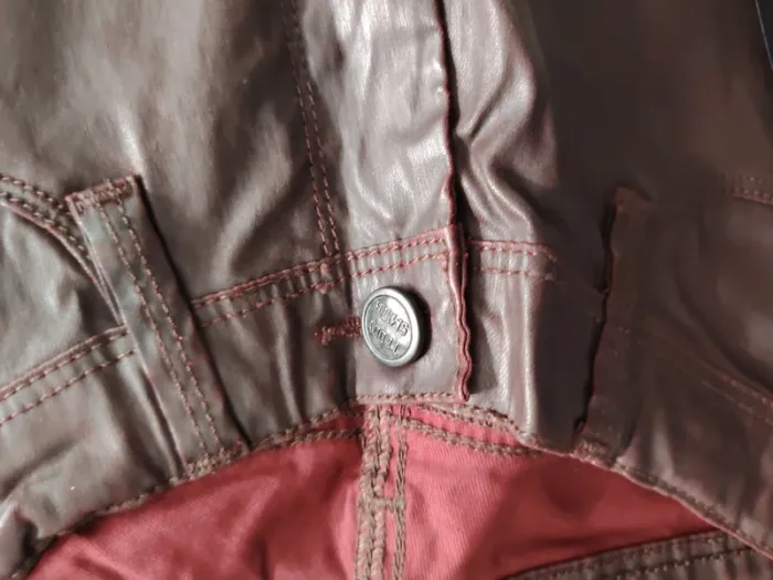 Lot jeans simili cuir teddy smith - photo numéro 5