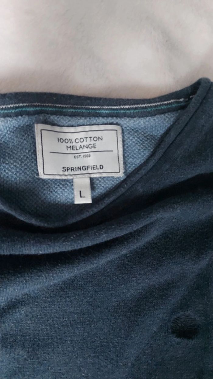 Pull homme springfield L - photo numéro 4
