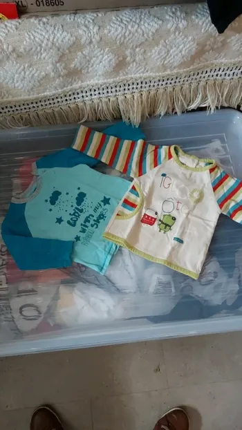 Lot de tee-shirt mange longues