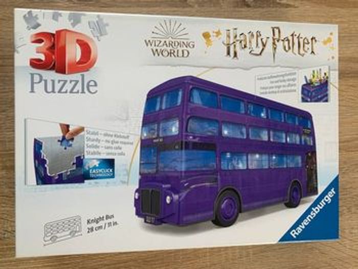 Puzzle 3D bus Harry Potter