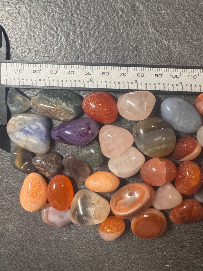 Lot de 200 g de pierres naturelles polies – Minéraux variés - photo numéro 6