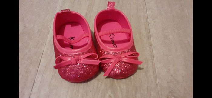 Chaussons fille pailletés