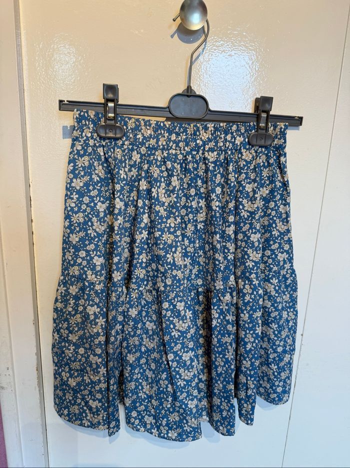 Ensemble bleu été à fleurs - photo numéro 3