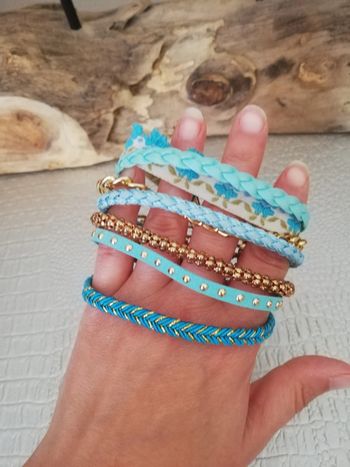 Bracelet bleu