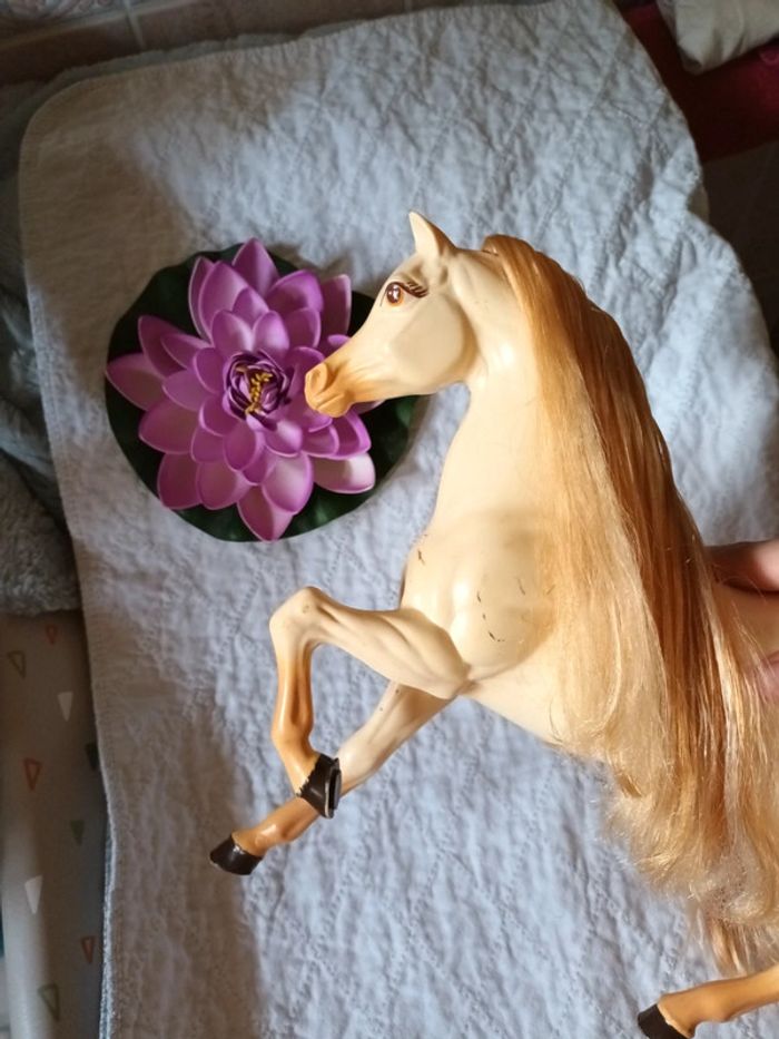 Cheval caleche raiponse 1998 barbie - photo numéro 12