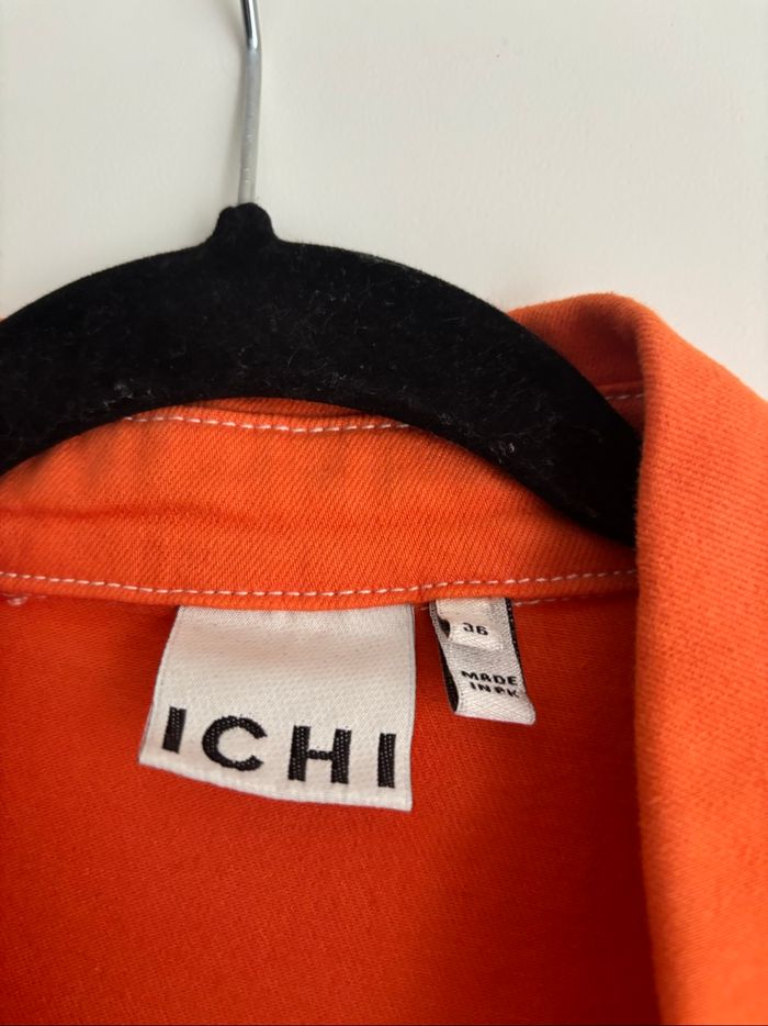 Robe en jean orange ICHI - photo numéro 6
