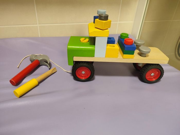Train bois bricolage - photo numéro 3