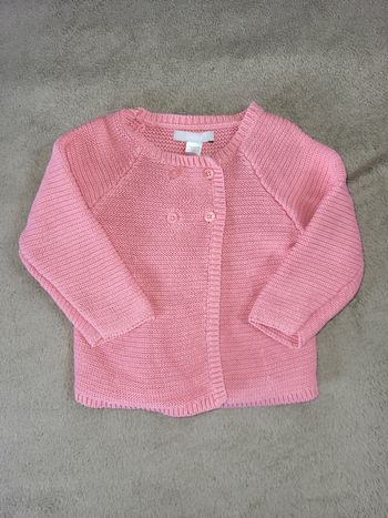 Gilet fille 6 mois Obaibi