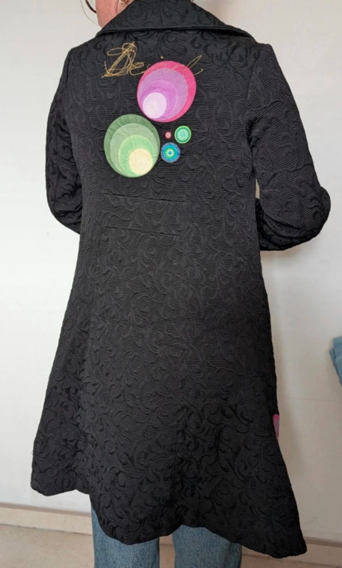 Très beau manteau noir Desigual - photo numéro 3