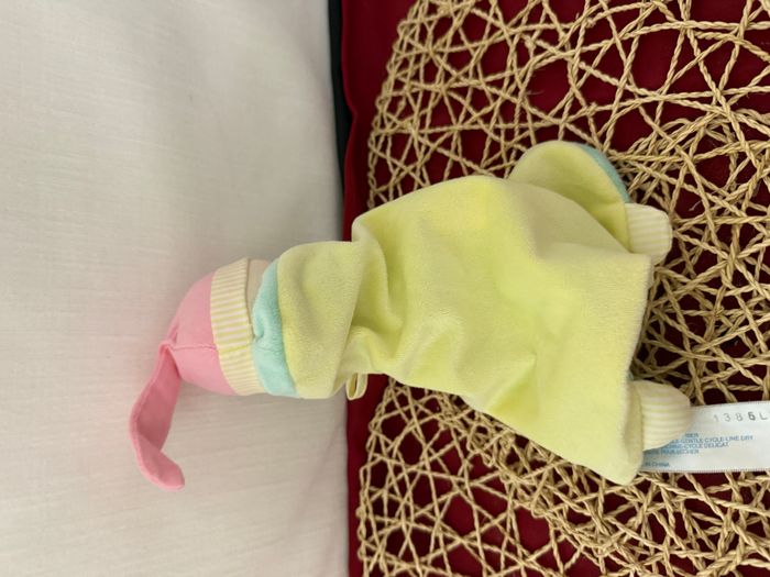 COROLLE DOUDOU POUPEE PLAT VERT JAUNE ZESTE D'AMOUR - photo numéro 2