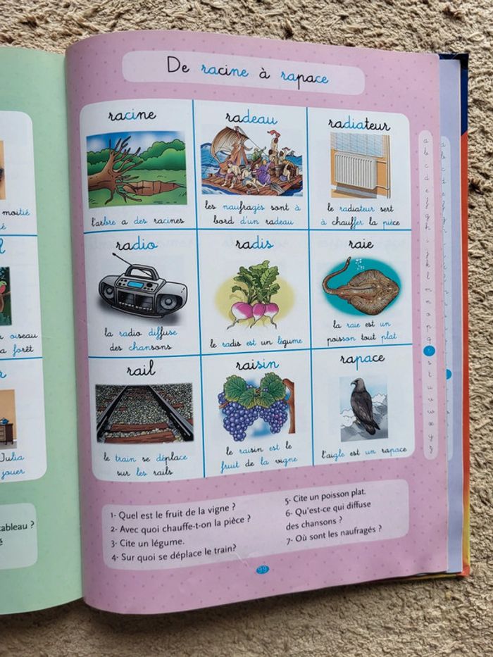 Livre Mon grand imagier pour apprendre à lire - Éditions Auzou - photo numéro 9