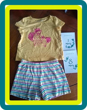 Pyjashort  18 mois in extenso