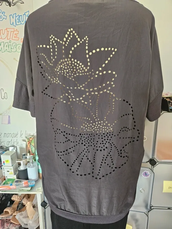 Blouse Only 36 grise anthracite #lora11femme36 - photo numéro 7