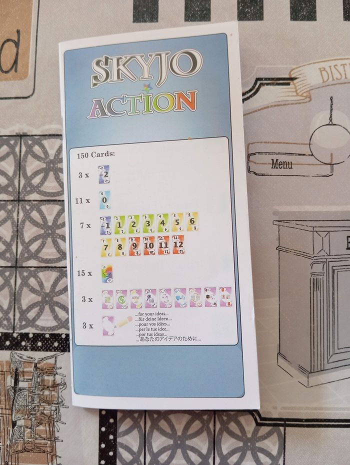 Jeu Skyjo Action - NEUF SOUS BLISTER - photo numéro 4