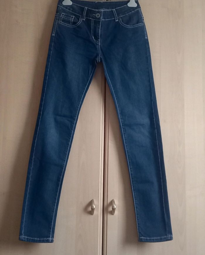 Jeans fille C&A  T164 / 14 ans - photo numéro 3