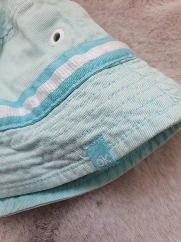 Chapeau bob turquoise Okaïdi taille 52 - photo numéro 4