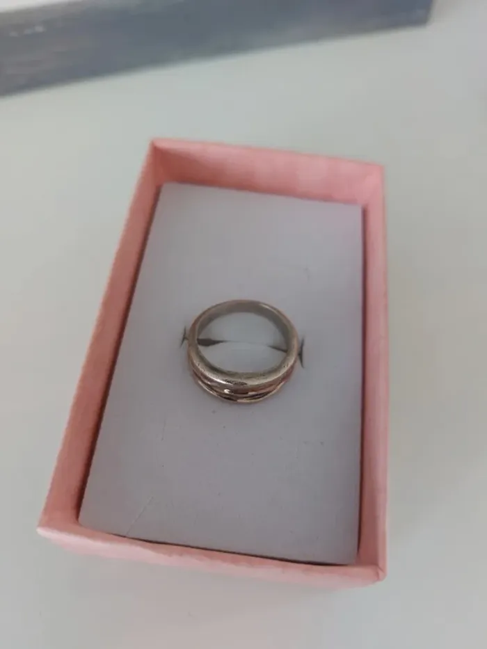 Bague anneau en argent - photo numéro 2