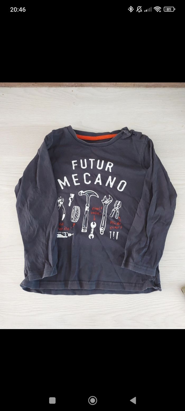 Lot t-shirt manches longues 3ans - photo numéro 5