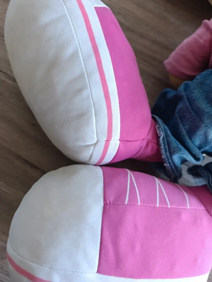 Grosse peluche Titi rose - photo numéro 3