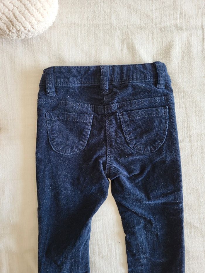 Pantalon velours slim mixte rentrée Septembre automne hiver - photo numéro 3