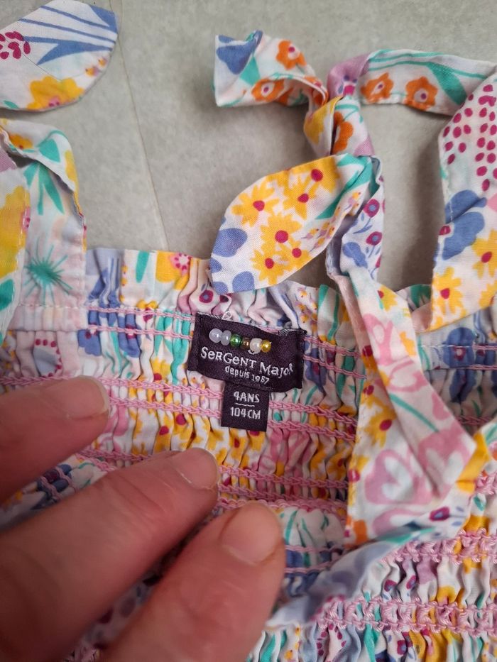 Ensemble sergent major 3/4 ans - photo numéro 3