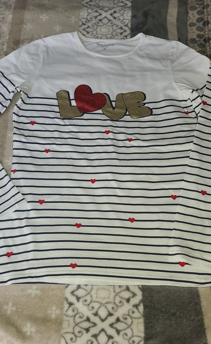 À l'unité t-shirt manches longues fille 12 ans - photo numéro 3