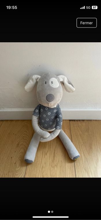 Peluche chien