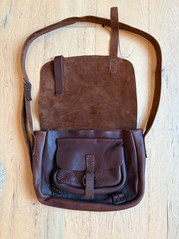 Besace cuir - photo numéro 2