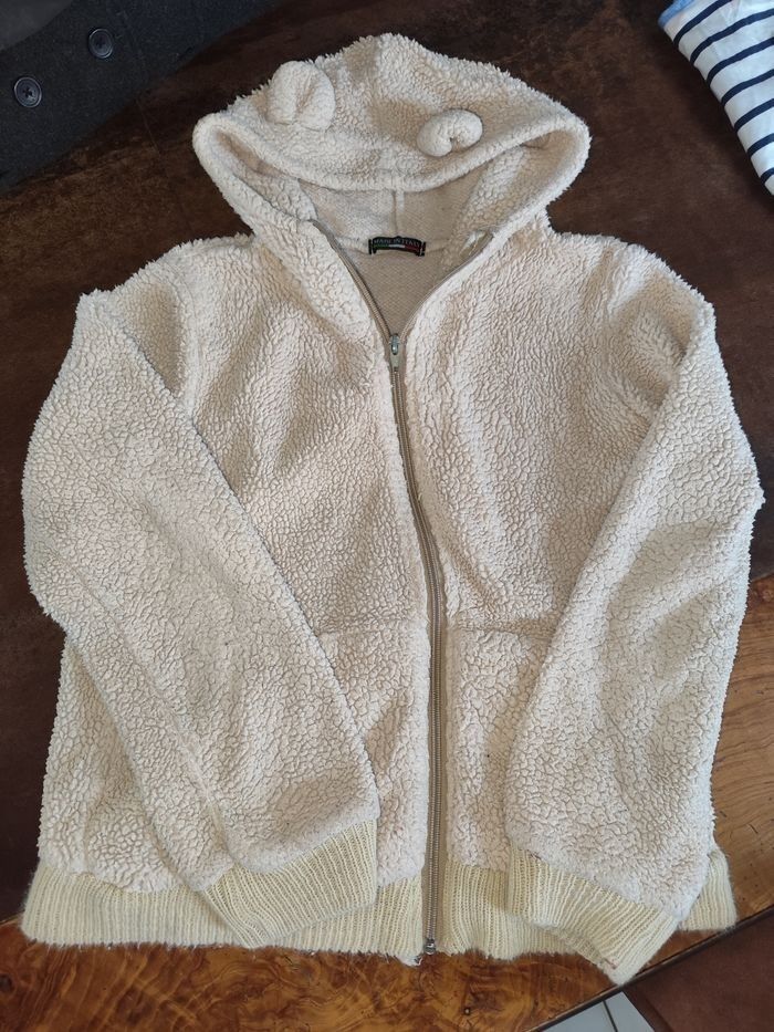 Lot vêtements fille 8 ans hiver manteau veste tee shirts - photo numéro 7