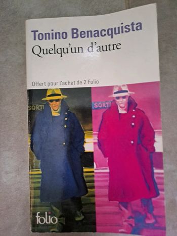 Livre Quelqu'un d'Autre, Tonino Benacquista