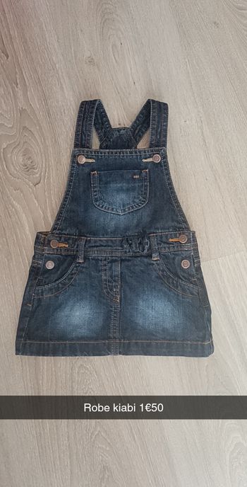 Robe en jeans
