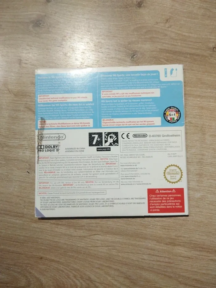 Wii sports + wii fit + Nintendo Wii - photo numéro 2