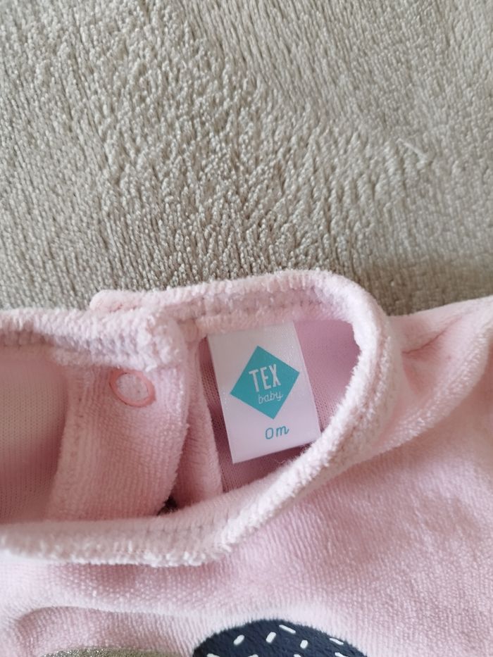 Pyjama tout doux parfait état 0 mois - photo numéro 2