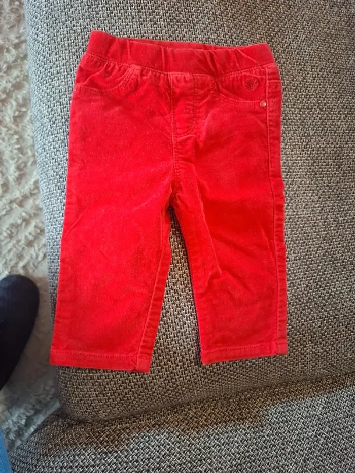 Pantalon velours.