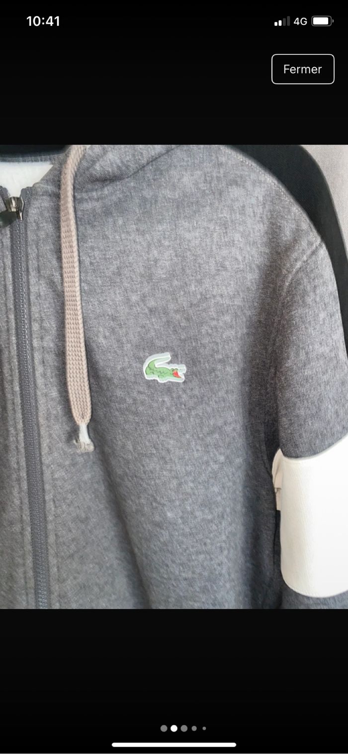 Veste Lacoste - photo numéro 2