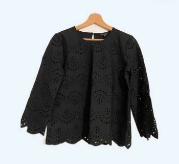 Blouse Massimo Dutti noire