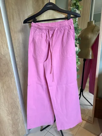 Joli pantalon large femme